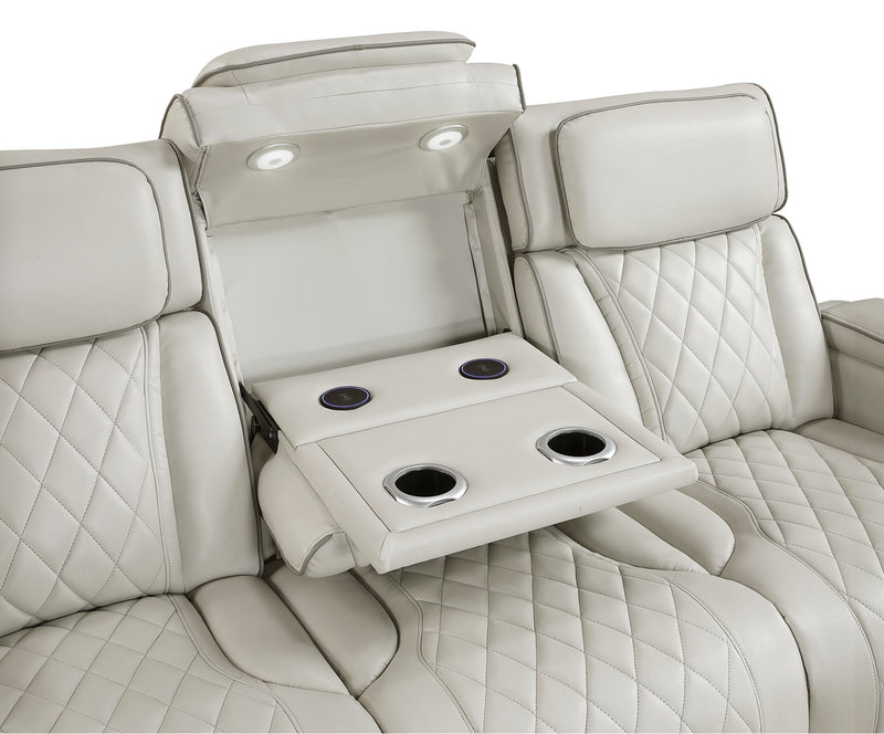 fairway-taupe-3-3-piece-power-reclining-sectional-with-right-side-console-drop-down-cup-holders-power-headrests-storage-arms-top-and-side-cup-holders-reading-lights-charging-ports-wireless-speakers-two-wireless-chargers-and-led-lighting-3