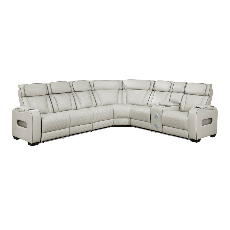 fairway-taupe-3-3-piece-power-reclining-sectional-with-right-side-console-drop-down-cup-holders-power-headrests-storage-arms-top-and-side-cup-holders-reading-lights-charging-ports-wireless-speakers-two-wireless-chargers-and-led-lighting-13