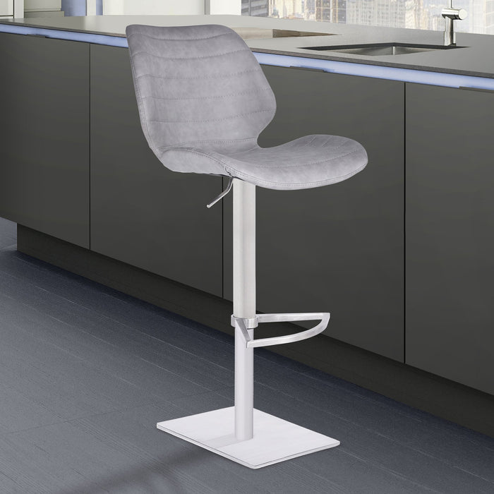 falcon-adjustable-swivel-barstool-in-brushed-stainless-steel-with-light-vintage-gray-faux-leather-8