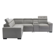 farrah-light-gray-3-3-piece-sectional-with-adjustable-headrests-pull-out-bed-and-console-1
