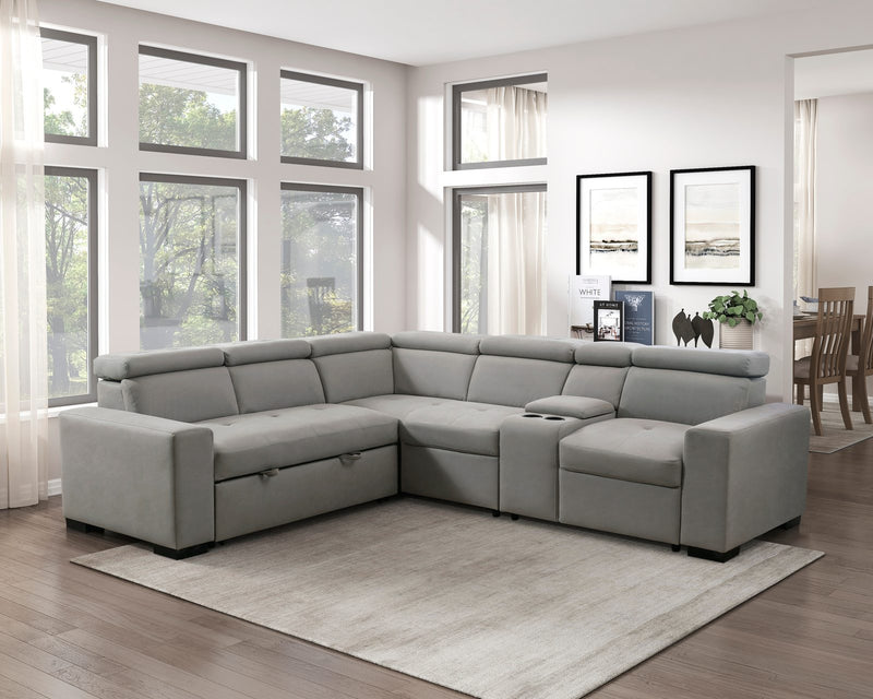 farrah-light-gray-3-3-piece-sectional-with-adjustable-headrests-pull-out-bed-and-console-5