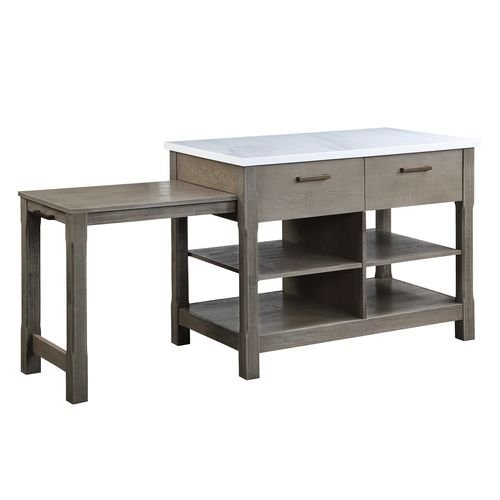 feivel-natural-marble-top-rustic-oak-kitchen-island-w-pull-out-table-2