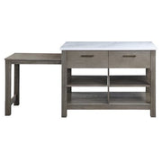 feivel-natural-marble-top-rustic-oak-kitchen-island-w-pull-out-table-3