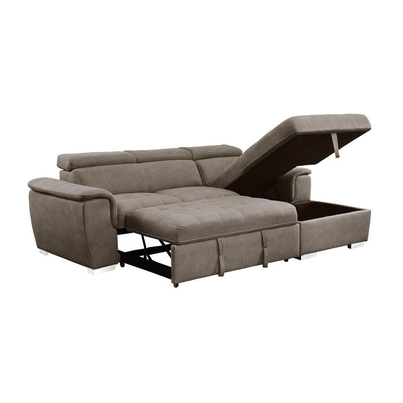 ferriday-taupe-2-2-piece-sectional-with-adjustable-headrests-pull-out-bed-and-right-chaise-with-hidden-storage-2
