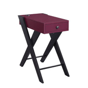 fierce-burgundy-black-accent-table-w-usb-port-1