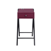 fierce-burgundy-black-accent-table-w-usb-port-2