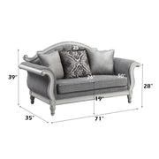 florian-gray-fabric-antique-white-loveseat-w-3-pillows-8
