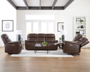 Parker Living Cascade - Auburn Power Reclining Sofa Loveseat and Recliner
