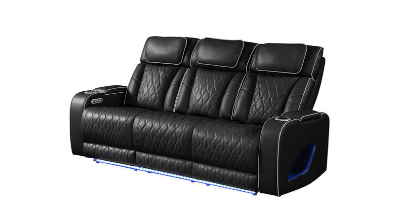 fortuner-2pc-living-room-set-black-2