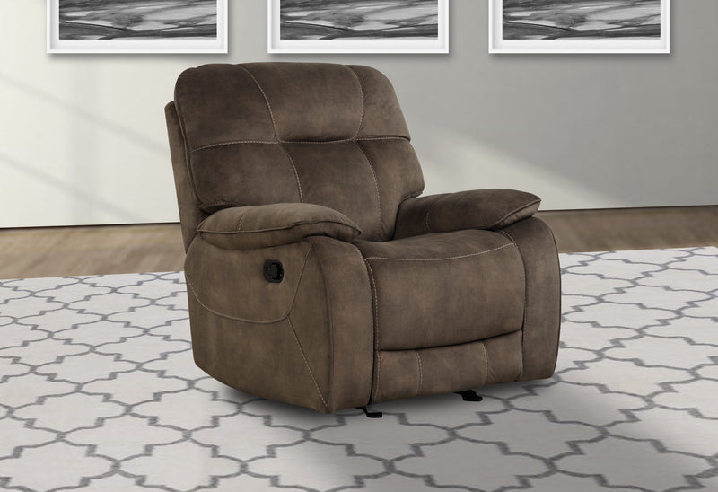 Parker Living Cooper - Shadow Brown Manual Reclining Sofa and Recliner
