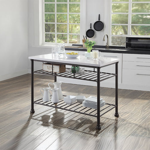 freyja-white-natural-marble-top-gray-kitchen-island-1