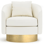 Camino Leather Swivel Chair - Furniture City (CA)l