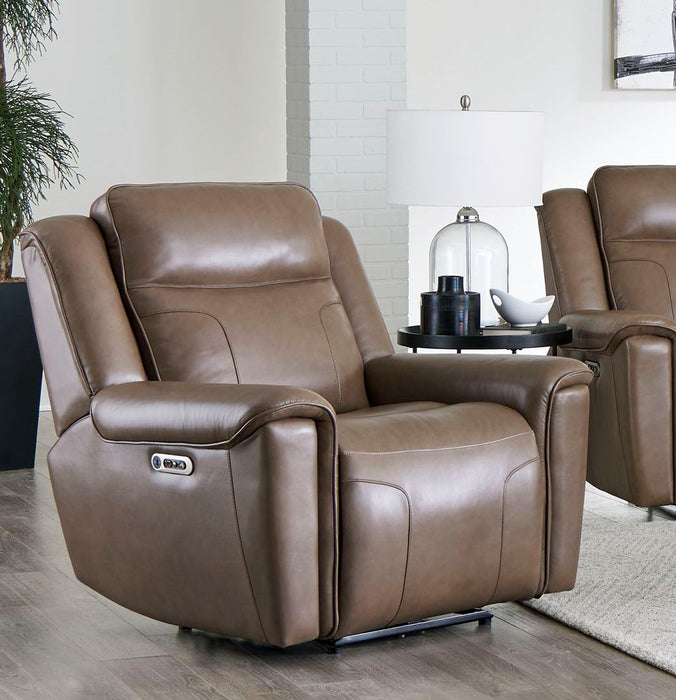 Parker Living Atlantis - Smooth Latte Power Zero Gravity Recliner Two Pack