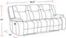 Parker Living Blake - Desert Taupe Manual Reclining Sofa and Recliner