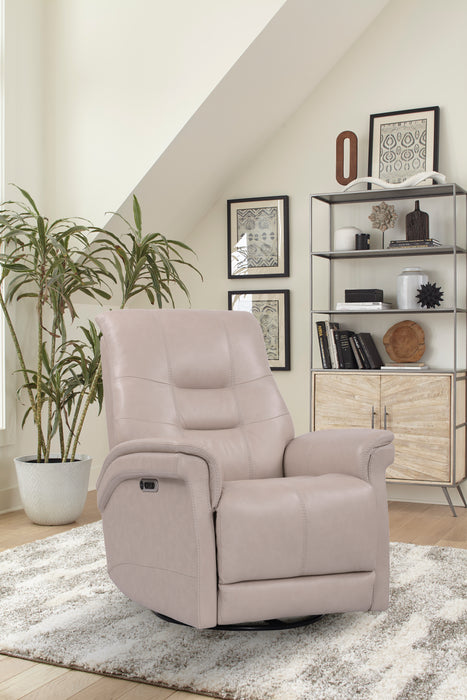 Parker Living Carnegie - Verona Linen - Powered By Freemotion Cordless Power Swivel Glider Recliner Two Pack