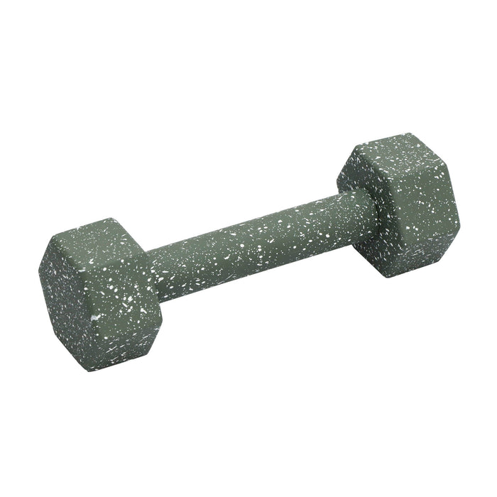 gabby-speckled-army-green-decorative-dumbbell-1