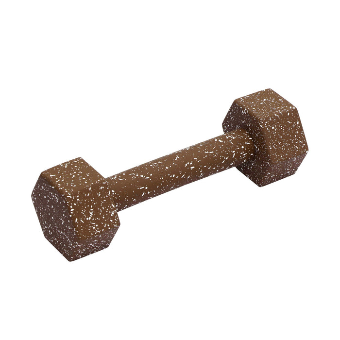 gabby-speckled-brick-red-decorative-dumbbell-1