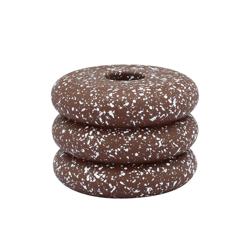 gabby-speckled-rust-stacked-candleholder-1