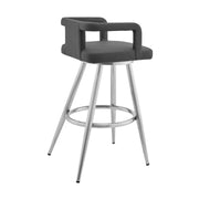 gabriele-30-gray-faux-leather-and-brushed-stainless-steel-swivel-bar-stool-3