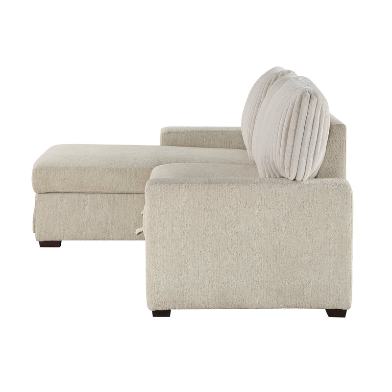 gallatin-beige-light-gray-2-2-piece-sectional-with-left-chaise-and-drop-down-cup-holders-storage-pouch-pull-out-bed-and-hidden-storage-10