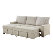 gallatin-beige-light-gray-2-2-piece-sectional-with-left-chaise-and-drop-down-cup-holders-storage-pouch-pull-out-bed-and-hidden-storage-6