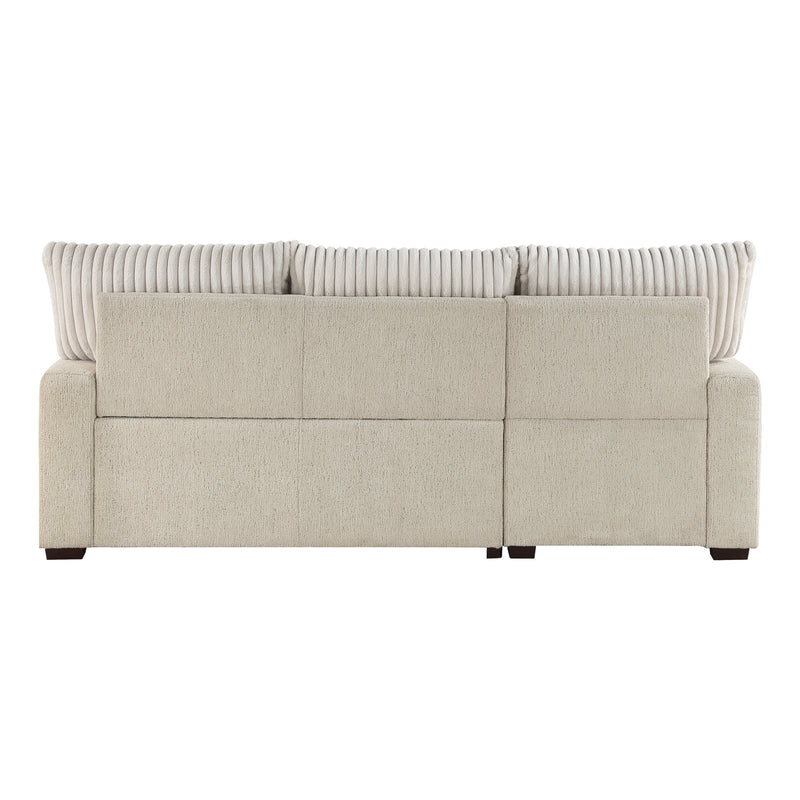 gallatin-beige-light-gray-2-2-piece-sectional-with-left-chaise-and-drop-down-cup-holders-storage-pouch-pull-out-bed-and-hidden-storage-9