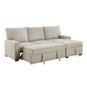 gallatin-beige-light-gray-2-2-piece-sectional-with-right-chaise-and-drop-down-cup-holders-storage-pouch-pull-out-bed-and-hidden-storage-1