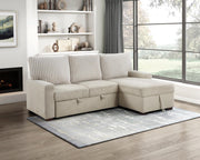 gallatin-beige-light-gray-2-2-piece-sectional-with-right-chaise-and-drop-down-cup-holders-storage-pouch-pull-out-bed-and-hidden-storage-10