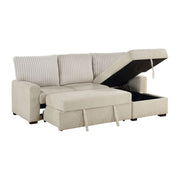 gallatin-beige-light-gray-2-2-piece-sectional-with-right-chaise-and-drop-down-cup-holders-storage-pouch-pull-out-bed-and-hidden-storage-5