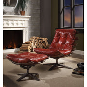 gandy-antique-red-top-grain-leather-chair-ottoman-6