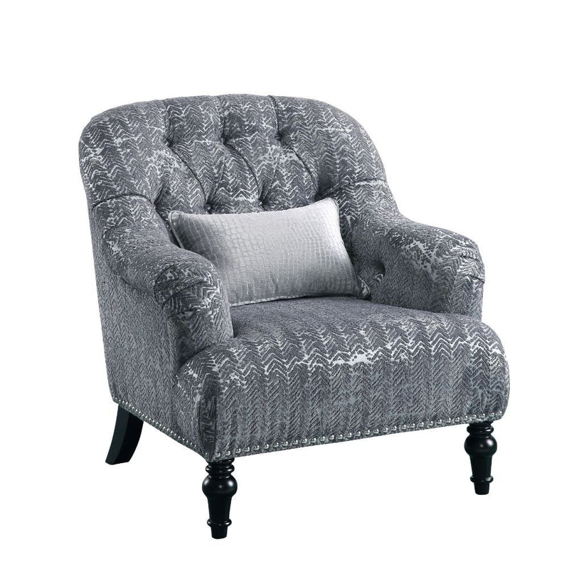 gaura-pattern-gray-velvet-chair-w-pillow-1