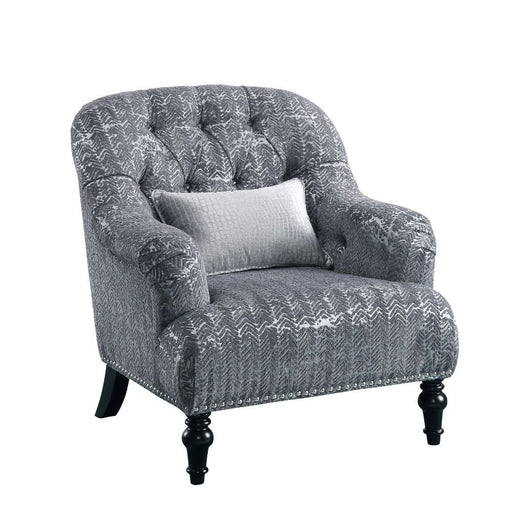 gaura-pattern-gray-velvet-chair-w-pillow-1