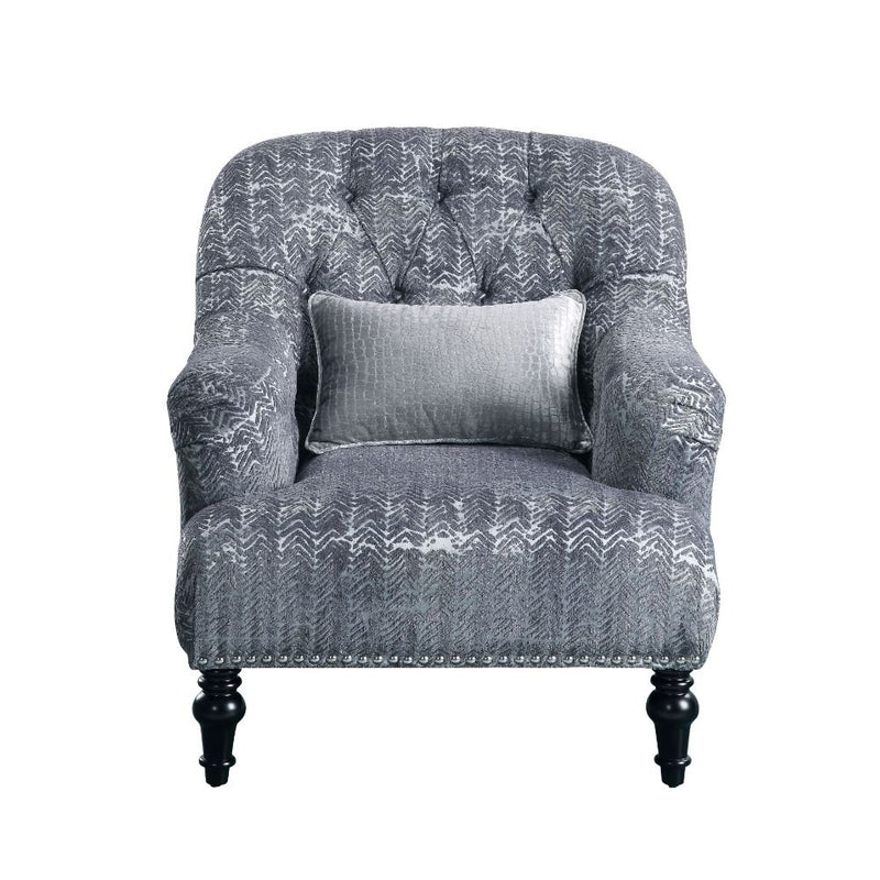 gaura-pattern-gray-velvet-chair-w-pillow-2
