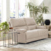Parker Living Whitman - Verona Linen - Powered By Freemotion Power Reclining Sofa Loveseat and Recliner
