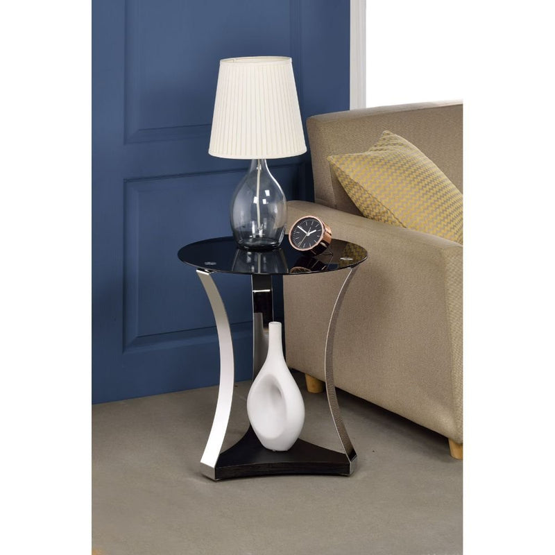 geiger-chrome-black-glass-end-table-3