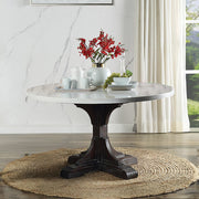 gerardo-white-natural-marble-top-weathered-espresso-dining-table-1