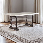 gerardo-white-natural-marble-top-weathered-espresso-dining-table-1