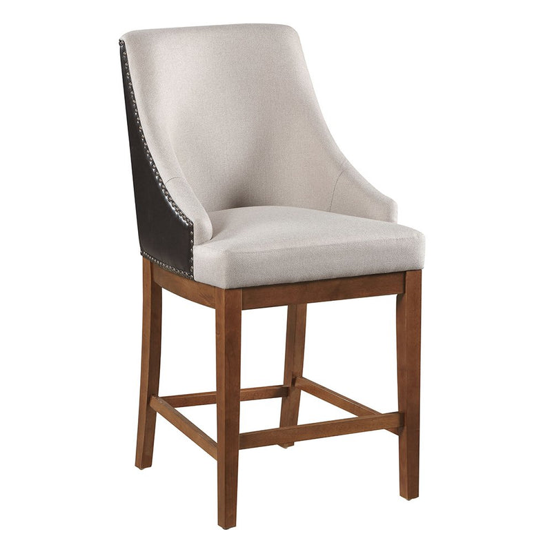gilsea-fabric-brown-leatherette-brown-counter-height-chair-set-2-2