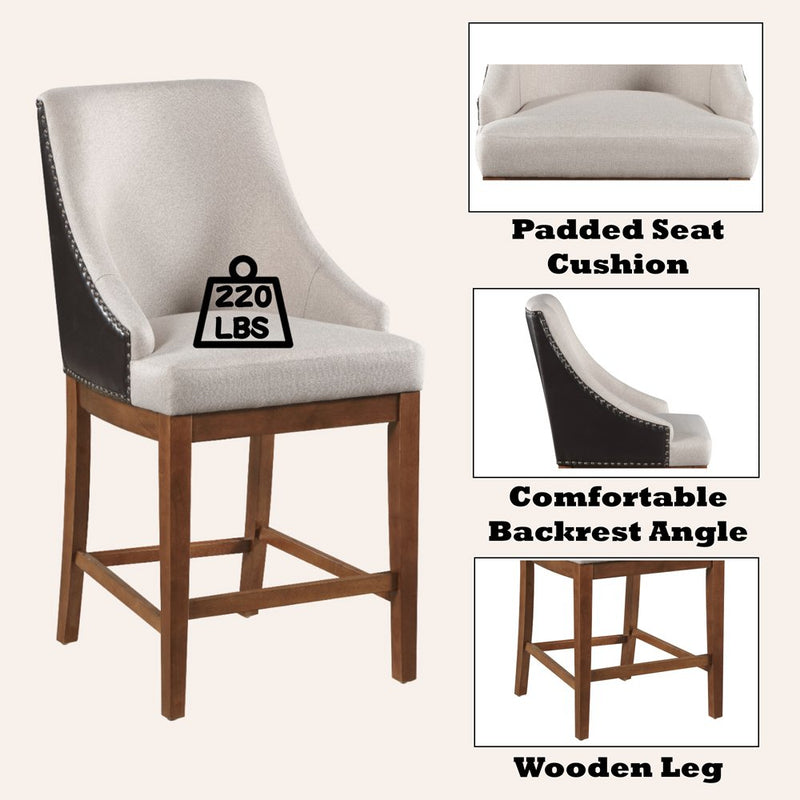 gilsea-fabric-brown-leatherette-brown-counter-height-chair-set-2-7