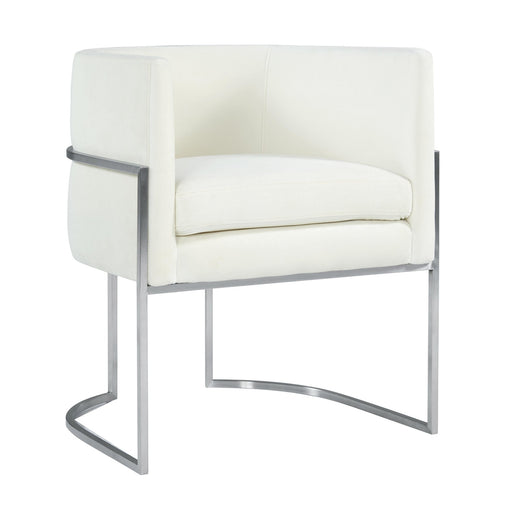 giselle-cream-velvet-dining-chair-silver-leg-1