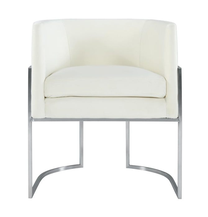 giselle-cream-velvet-dining-chair-silver-leg-3