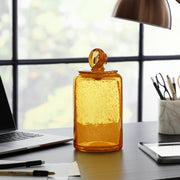 glass-10-jar-w-knot-lid-amber-bubble-12