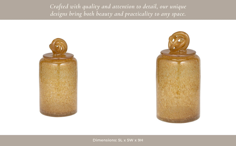 glass-10-jar-w-knot-lid-amber-bubble-13
