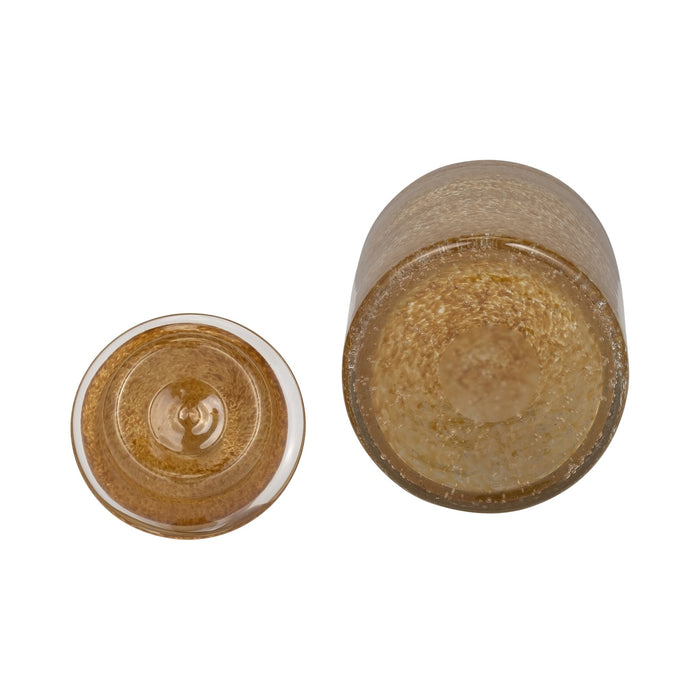 glass-10-jar-w-knot-lid-amber-bubble-5