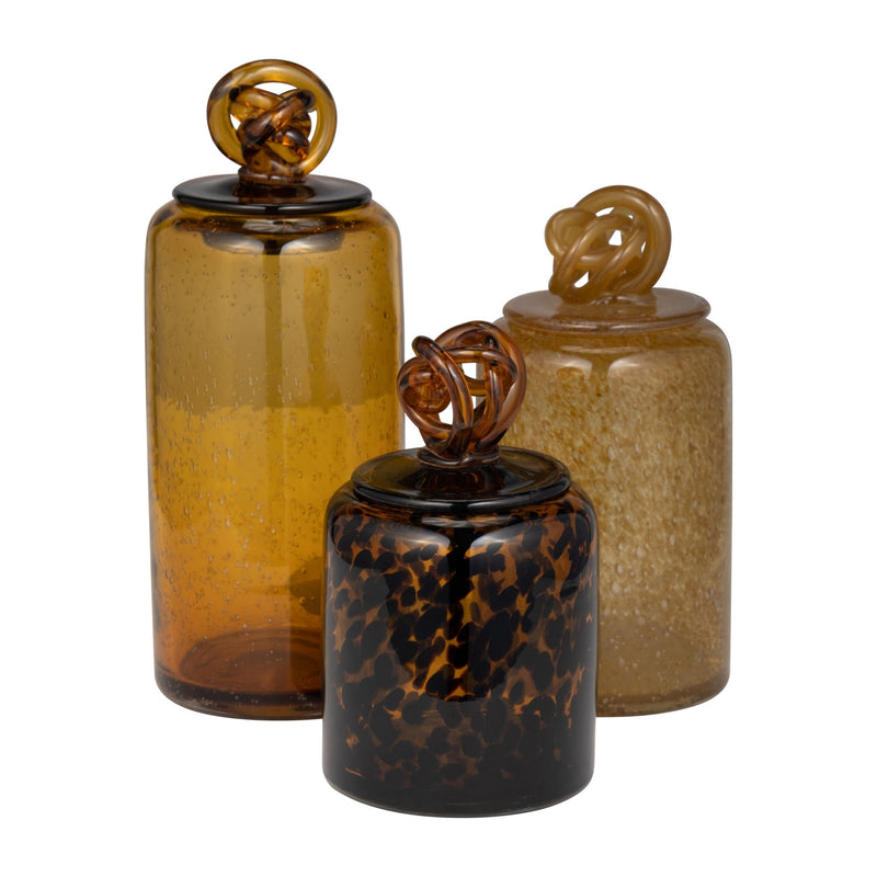 glass-10-jar-w-knot-lid-amber-bubble-7