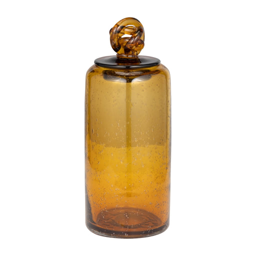 glass-12-jar-w-knot-lid-dark-amber-2