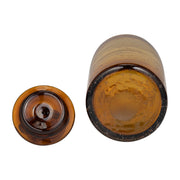 glass-12-jar-w-knot-lid-dark-amber-5