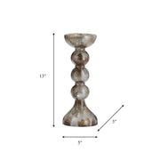 glass-13-h-bubbly-candle-holder-brown-1