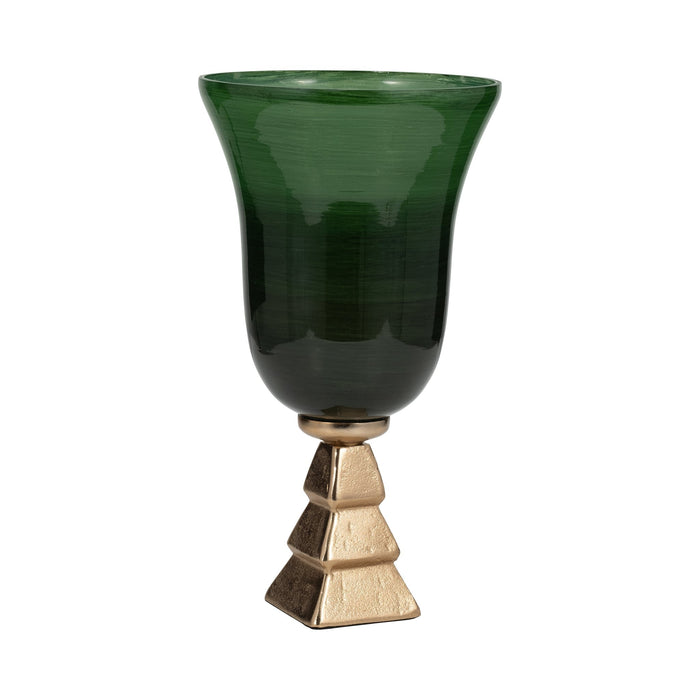 glass-15-5th-ave-vase-on-stand-green-gold-2