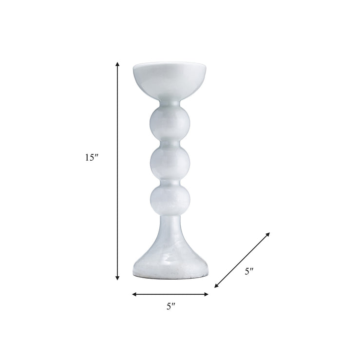 glass-15-h-bubbly-candle-holder-wht-enam-8